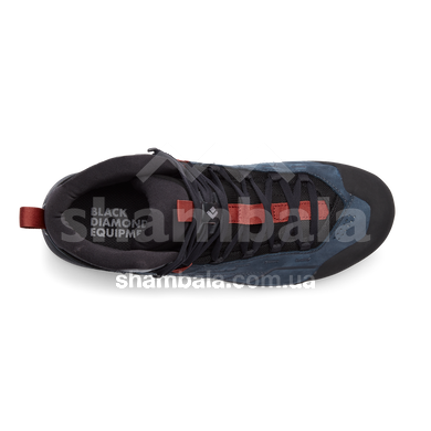 Напівчеревики чоловічі Black Diamond M Mission LTHR MD WP, Eclipse/Red Rock, 10 (BD 58002693741001)