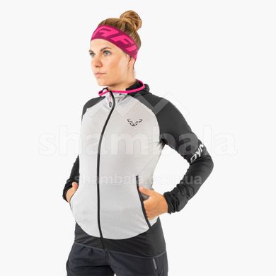 Женская флисовая кофта с рукавом реглан Dynafit Transalper Light PTC W Hoody, gray/black, 40/34 (711770912)