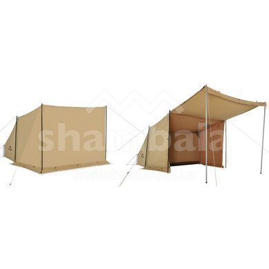 Палатка одноместная с тентом Naturehike CNK2450WS026, Brown (100000330)