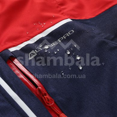 Гірськолижна дитяча тепла мембранна куртка Alpine Pro MELEFO, Red/Blue, 104-110 (KJCY265442 104-110)