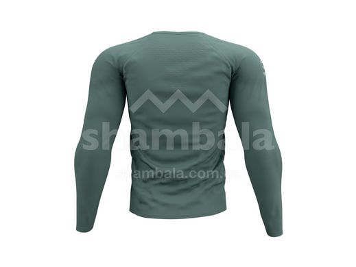 Футболка з довгим рукавом чоловіча Compressport Training Tshirt LS, XL - Silver Pine (TSTN-LS 108 0XL)
