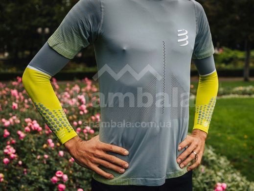 Компрессионные рукава Compressport ArmForce Ultralight, Lime/Grey, T1 (SU00008B 607 0T1)