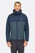 Мембранная мужская куртка Rab Downpour Eco Jacket, Tempest Blue/Orion Blue, SML (QWG-82-TBO-SML)