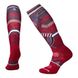 Шкарпетки жіночі Smartwool PhD Ski Medium Pattern Tibetan Red, р. M (SW B01002.A25-M)