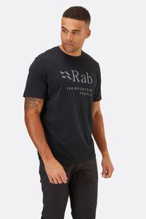 Футболка чоловіча Rab Stance Mountain Tee, Beluga, XS (QCB-39-BEL-XSM)