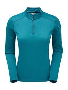 Жіночий флісовий джемпер Montane Female Octane Pull-On, Zanskar Blue, р.M/12/38 (FOCPOZAN)