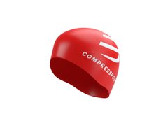 Шапка для плавания Compressport Swim Cap, Red/White (CU00098B 303 0TU)