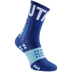 Носки Compressport Pro Racing Socks V3.0 Ultra Trail - UTMB 2020, Blue, T3 (XU00013L 500 0T3)