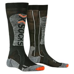 Носки лыжные X-Socks Ski Energizer, Black/Stone Grey Melange, р.42-44 (XS SSNGW19U.B053-42/44)