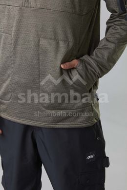 Мужской флисовый джемпер Picture Organic Bake Grid 1/4, dark army green, L (SMT102A-L)