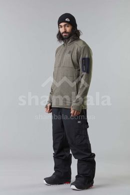 Мужской флисовый джемпер Picture Organic Bake Grid 1/4, dark army green, L (SMT102A-L)