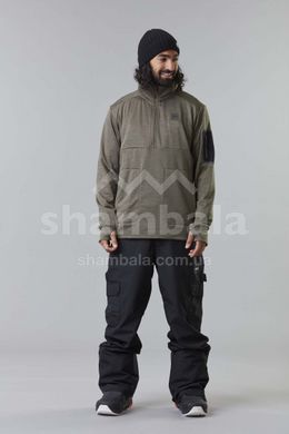 Мужской флисовый джемпер Picture Organic Bake Grid 1/4, dark army green, L (SMT102A-L)