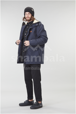 Городская мужская теплая мембранная куртка парка Picture Organic Averil 2022, р.M - Dark blue (MVT366B-M)
