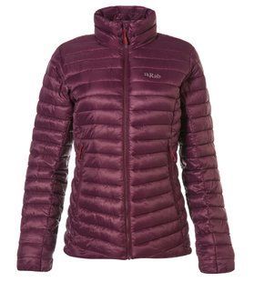 Женская демисезонная куртка Rab Altus Jkt wmns, EGGPLANT/FOOTPRINT, 8 (821468877368)