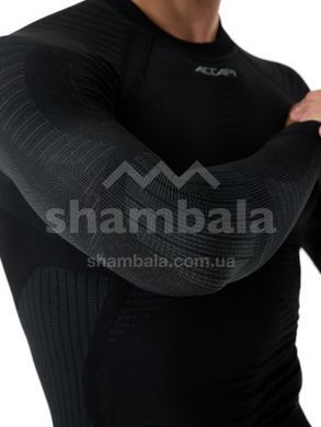 Термофутболка с длинным рукавом мужская Accapi XPerience, Black/Anthracite, M/L (ACC XА801.9966-ML)