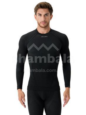 Термофутболка с длинным рукавом мужская Accapi XPerience, Black/Anthracite, M/L (ACC XА801.9966-ML)