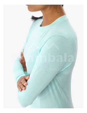 Жіноча футболка c довгим рукавом Compressport Performance LS Tshirt W, Shell Blue, S (7630102585315)