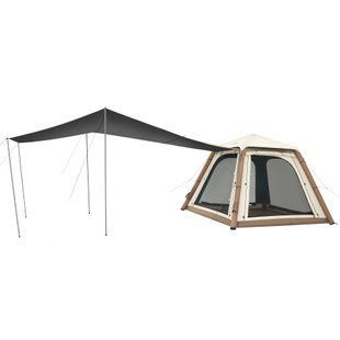 Палатка четырёхместная автоматическая надувная с тентом Naturehike Ango CNK2550WS017, Brown (100000335)
