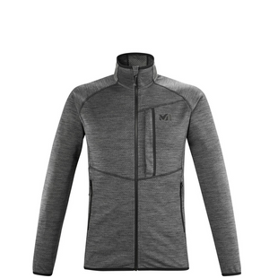 Чоловіча флісова кофта з рукавом реглан Millet Lokka Jkt Ii M, Black, L (MIV9125 0247_L)