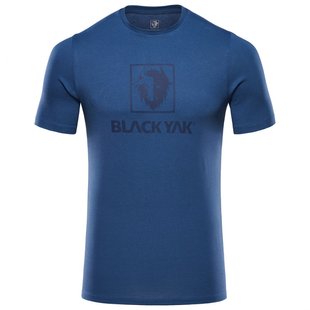 Футболка чоловіча Black Yak M Senepol Classic Logo SS Shirt, Dark Denim, р. L (BLKY 1900083.Y9-L)