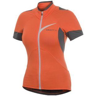 Джерсі жіноче Craft Elite Bike Jersey Woman, Orange/Black, XS (194101)