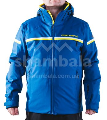 Гірськолижна чоловіча тепла мембранна куртка Fischer Fieberbrunn, S, Navy (G71218)