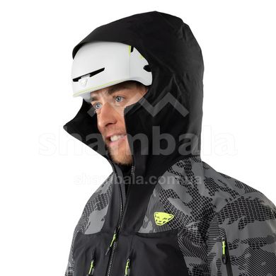 Гірськолижна чоловіча мембранна куртка Dynafit Free Camo GTX, S - Black (71406 0911)