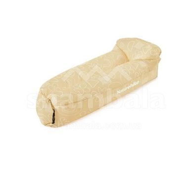 Надувний диван-ламзак Naturehike CNH22DZ022, Beige/Print (6975641886792)