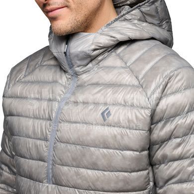 Пуховик мужской для альпинизма Black Diamond Men's Deploy Down 0.5 Pullover Hoody, Black, L (793661649014)