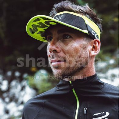 Кепка-козирок Compressport Visor Ultralight Flash, Black/Fluo Yellow, One Size (7630102553109)