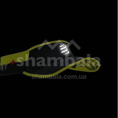 Кепка-козирок Compressport Visor Ultralight Flash, Black/Fluo Yellow, One Size (7630102553109)