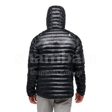 Пуховик мужской для альпинизма Black Diamond Men's Deploy Down 0.5 Pullover Hoody, Black, L (793661649014)