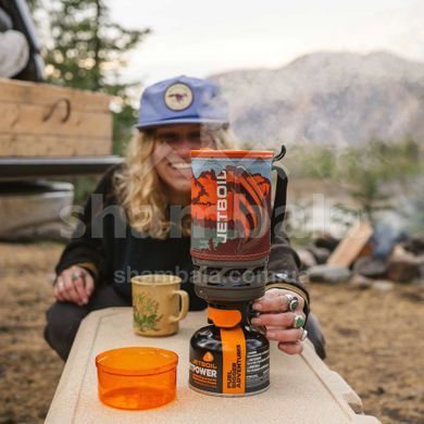 Система приготовления пищи JetBoil Flash 2025, Ocean Topo, 1 л (JBL FLOT3-EU)