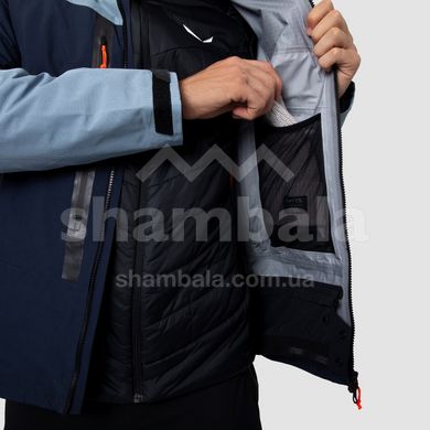 Гірськолижна чоловіча мембранна куртка Salewa Sella Responsive M JKT, Blue, 46/S (27878 3961)