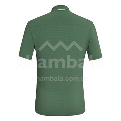 Рубашка мужская Salewa Puez Minicheck 2 Dry Short Sleeve Men's Shirt, Green, 50/L (277365940)