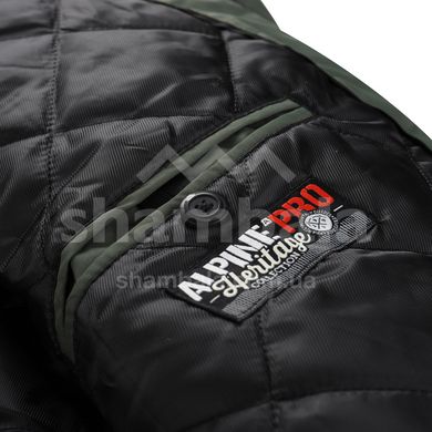 Городская мужская теплая мембранная куртка парка Alpine Pro ICYB 7, р.XL - Green (MJCU486 558)