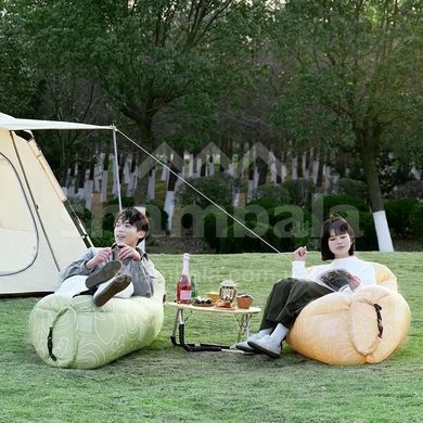 Надувний диван-ламзак Naturehike CNH22DZ022, Beige/Print (6975641886792)