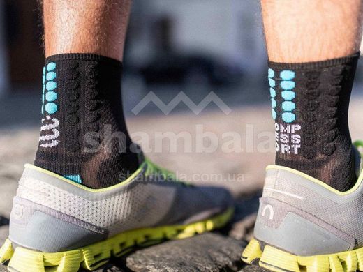 Носки Compressport Pro Marathon Socks, Black, T2 (CMS XU00007B 990 0T2)
