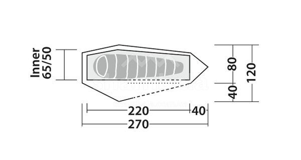 Палатка одноместная Robens Arrow Head 1 (68390)