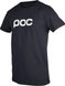 Футболка мужская POC T-shirt Corp, Uranium Black, S (PC 615001002SML1)