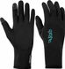 Перчатки Rab Power Stretch Contact Glove Wmns, Black, L (RB QAH-56-L)