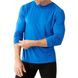 Термофутболка чоловіча Smartwool Merino 150 Baselayer Long Sleeve Bright Blue, р.S (SW 14042.378-S)