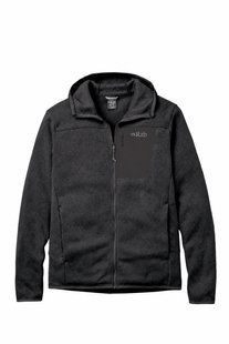 Кофта мужская Rab Ryvoan Hoody, Ebony, L (RB QFG-78-EBN-LRG)