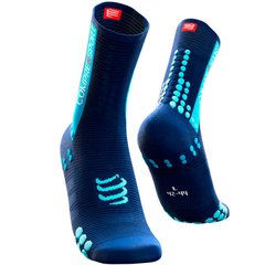Носки Compressport Pro Racing Socks V3.0 Bike, Blue, T4 (CMS BSHV3.500-T4)