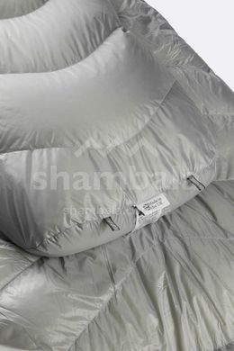 Спальный мешок Rab Mythic 600 Regular, (-12&deg;C), 185 см - Left Zip, Cloud (RB QSI-46-CLO-REG-LZ)