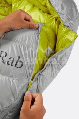 Спальный мешок Rab Mythic 600 Regular, (-12&deg;C), 185 см - Left Zip, Cloud (RB QSI-46-CLO-REG-LZ)