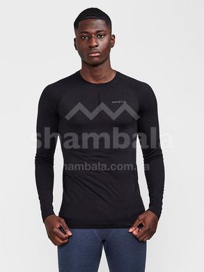 Термофутболка чоловіча Craft ADV Cool Intensity LS Tee M, Black, M (CRFT 1914189)