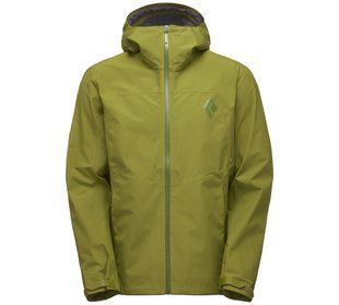 Мембранная мужская куртка для треккинга Black Diamond Liquid Point Shell, M - Burnt Olive (BD K849.330-M)