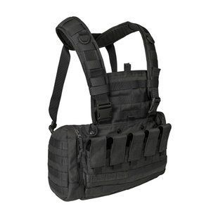 Нагрудный разгрузочный жилет Tasmanian Tiger Chest RIG MK2 M4 Black (TT 7160.040)
