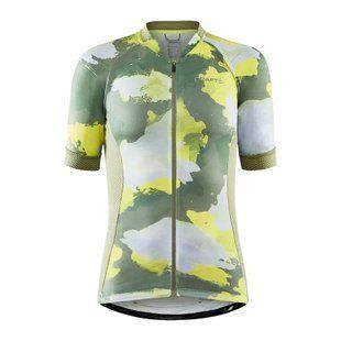 Джерсі жіноче Craft ADV Endur Graphic Jersey Woman, Forest/Sulfur, XS (1910554)